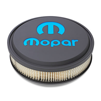 Recessed Blue MOPAR Emblem