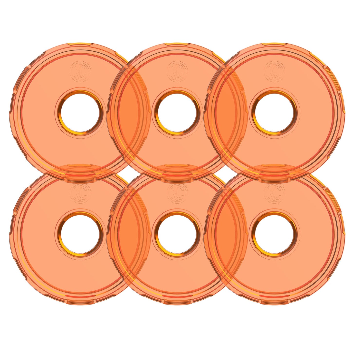 Cyclone V2 LED - Replacement Lens - Amber - 6-PK