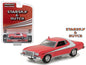 1976 Ford Gran Torino Red with White Stripe "Starsky and Hutch" (1975-1979) TV Series "Hollywood Series" Release 18 1/64 Diecast Model Car by Greenlight  free shipping USA