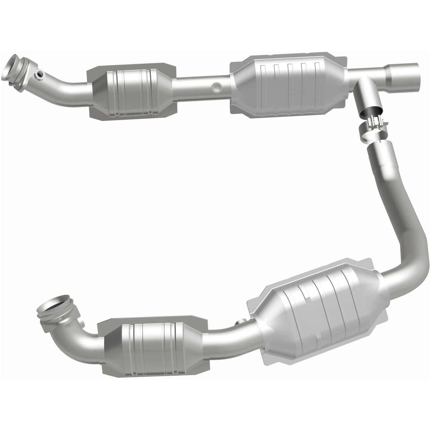 MagnaFlow 2005-2006 Ford E-350 Super Duty 5.4L | 2005 Ford E-250 5.4L California Grade CARB Compliant Direct-Fit Catalytic Converter 458041