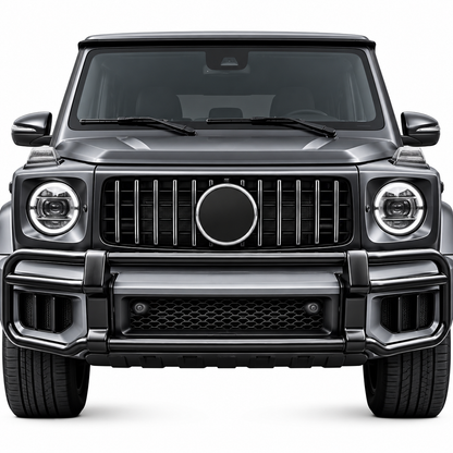 Gloss Black Front Guard Crash Bar for Mercedes Benz W465 G63