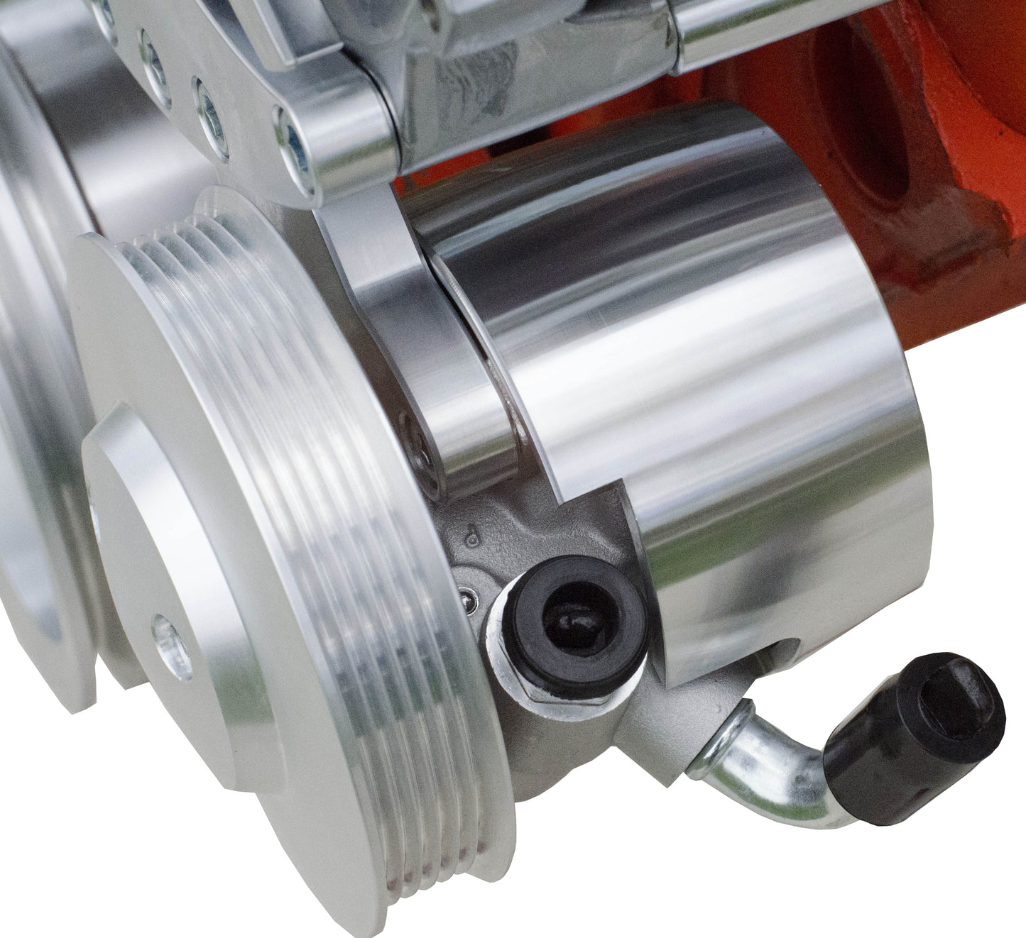 GM Type II Power Steering Pump Cover - Chrome