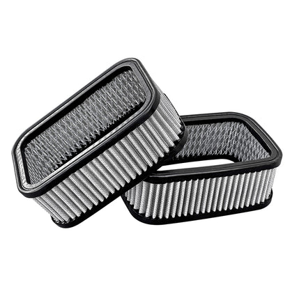 FiTech - 3x2 D Shaped Air Filter Assembly Cast Finned Top With Hardware