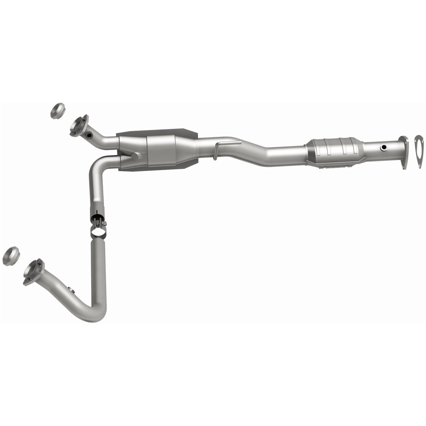 MagnaFlow 2000-2005 Chevrolet Astro 4.3L | 2000-2005 GMC Safari 4.3L OEM Grade Federal / EPA Compliant Direct-Fit Catalytic Converter 49082
