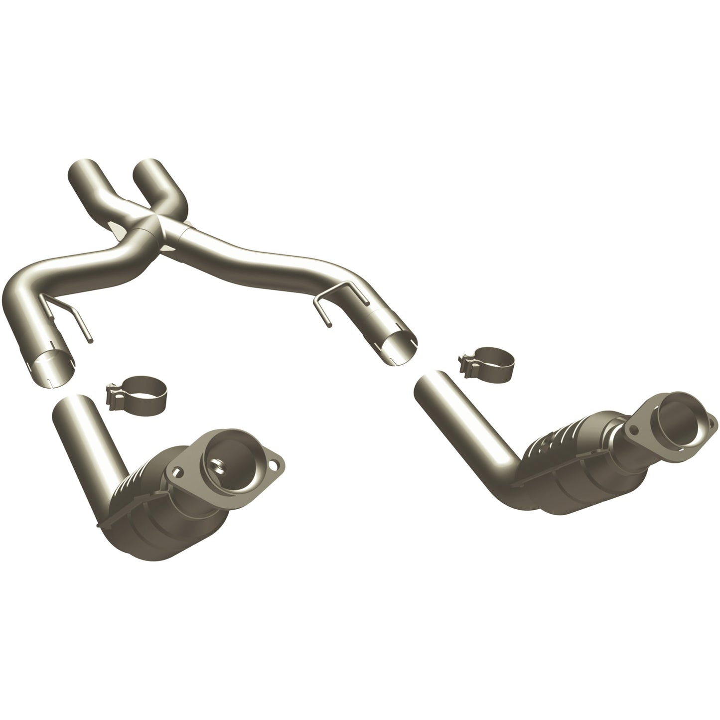 MagnaFlow 2007-2010 Ford Mustang 5.4L OEM Grade Federal / EPA Compliant Direct-Fit Catalytic Converter 49239