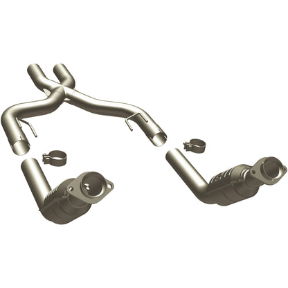 MagnaFlow 2007-2010 Ford Mustang 5.4L OEM Grade Federal / EPA Compliant Direct-Fit Catalytic Converter 49239