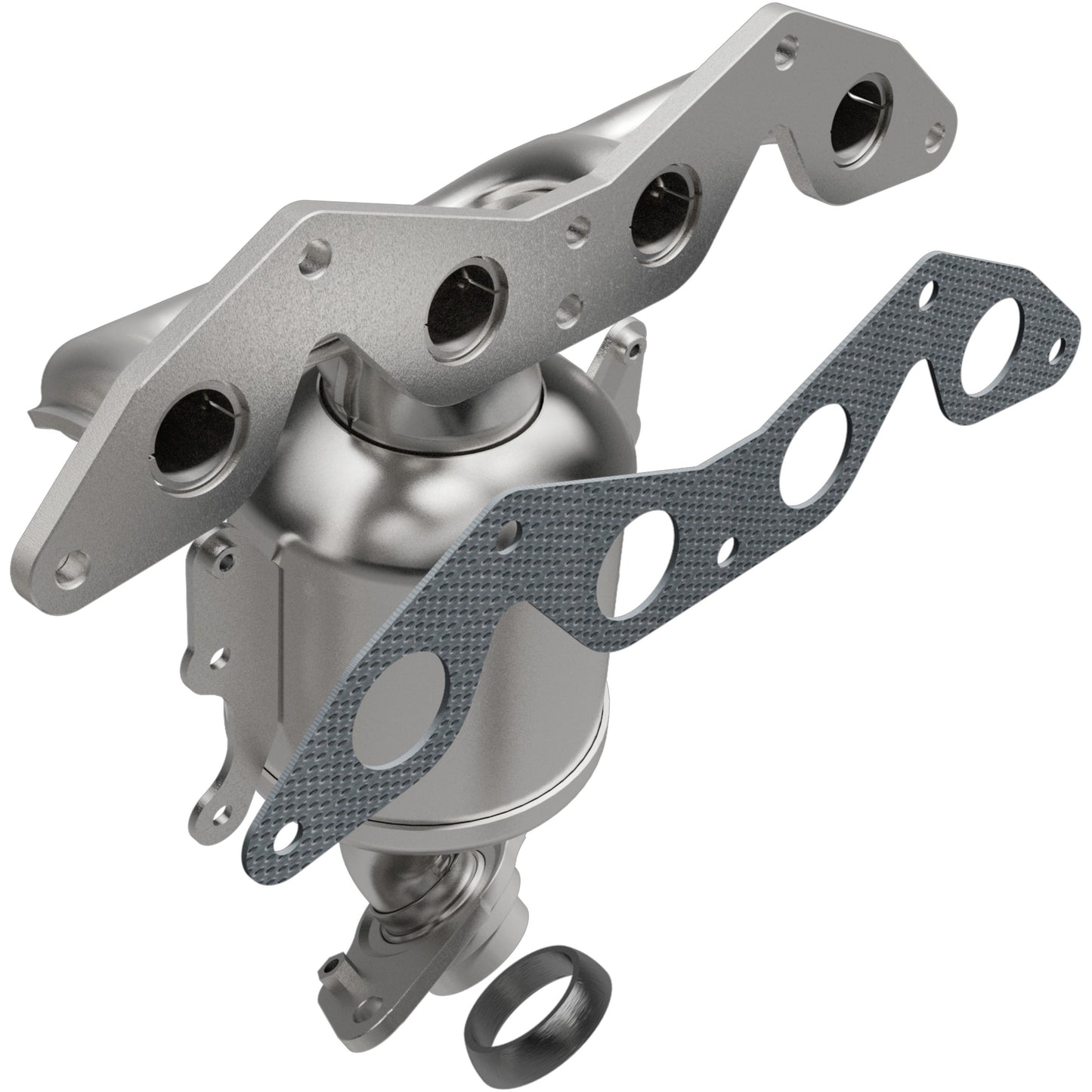 MagnaFlow 2001-2005 Acura EL 1.7L | 2001-2005 Honda Civic 1.7L OEM Grade Federal / EPA Compliant Direct-Fit Manifold Catalytic Converter 49372