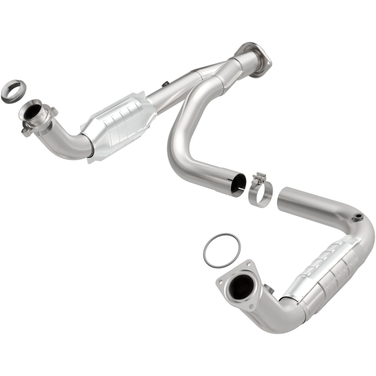 MagnaFlow 2007 Hummer H2 6.0L | 2008-2009 Hummer H2 6.2L OEM Grade Federal / EPA Compliant Direct-Fit Catalytic Converter 49679