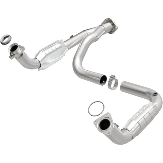 MagnaFlow 2007 Hummer H2 6.0L | 2008-2009 Hummer H2 6.2L OEM Grade Federal / EPA Compliant Direct-Fit Catalytic Converter 49679