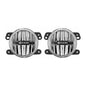 KC Hilites 4 In Gravity LED G4 - 2-Light System - SAE/ECE - 10W Fog Beam - For 10-18 Jeep JK