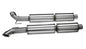 Corsa Performance 03-10 Dodge Viper 8.3L V10 Polished Sport Cat-Back Exhaust