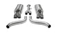 Corsa Performance 86-91 Chevrolet Corvette C4 5.7L V8 L98 Polished Sport Cat-Back Exhaus