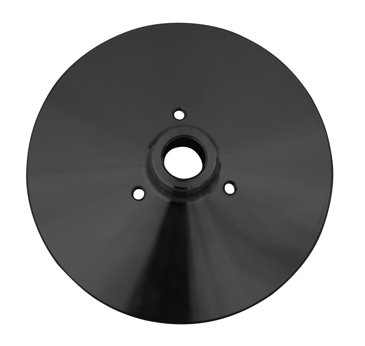Serpentine Power Steering Pulley - Press Fit - Black