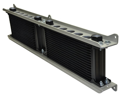 Dual Stacked Plate Brushed Aluminum Brackets With Mounting Hardware