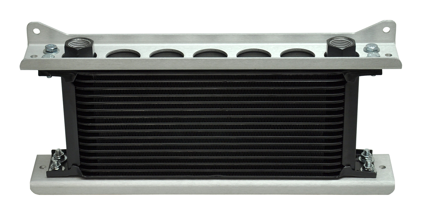 Single Stacked Plate Brushed Aluminum Brackets With Mounting Hardware