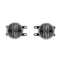 KC Hilites 4 In Gravity LED G4 - 2-Light System - SAE/ECE - 10W Fog Beam - For 12-18 Toyota Tacoma