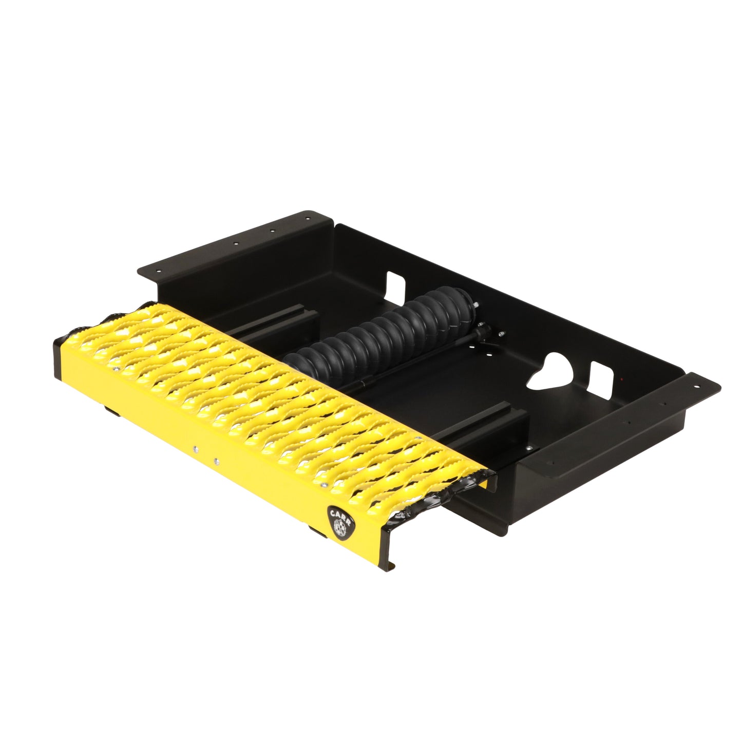 CARR  - 501077 - WTS; 24 In. Retractable Step (Ford Transit VanSide Door); XP3 Blk /XP7 Sfty Ylw