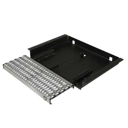 CARR  - 501060 - WTS; 31 In. Retractable Step (UndermountExt Flat Surf); XP3 Blk /Glvznd