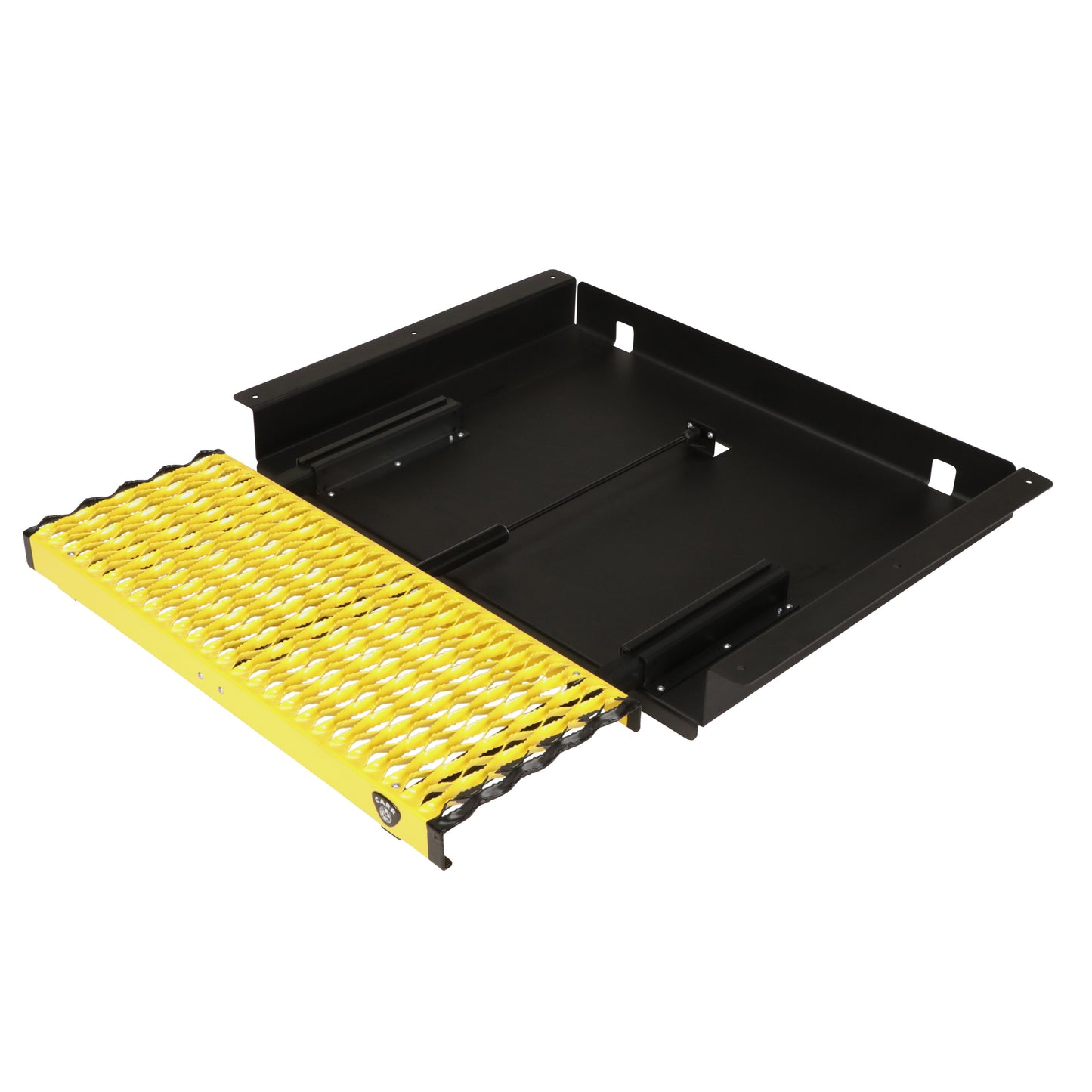 CARR  - 501067 - WTS; 31 In. Retractable Step (UndermountExt Flat Surf); XP3 Blk /XP7 Sfty Ylw
