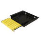 CARR  - 501527 - WTS; 24 In. Deployable Platform Step; XP3 Blk /XP7 Sfty Ylw