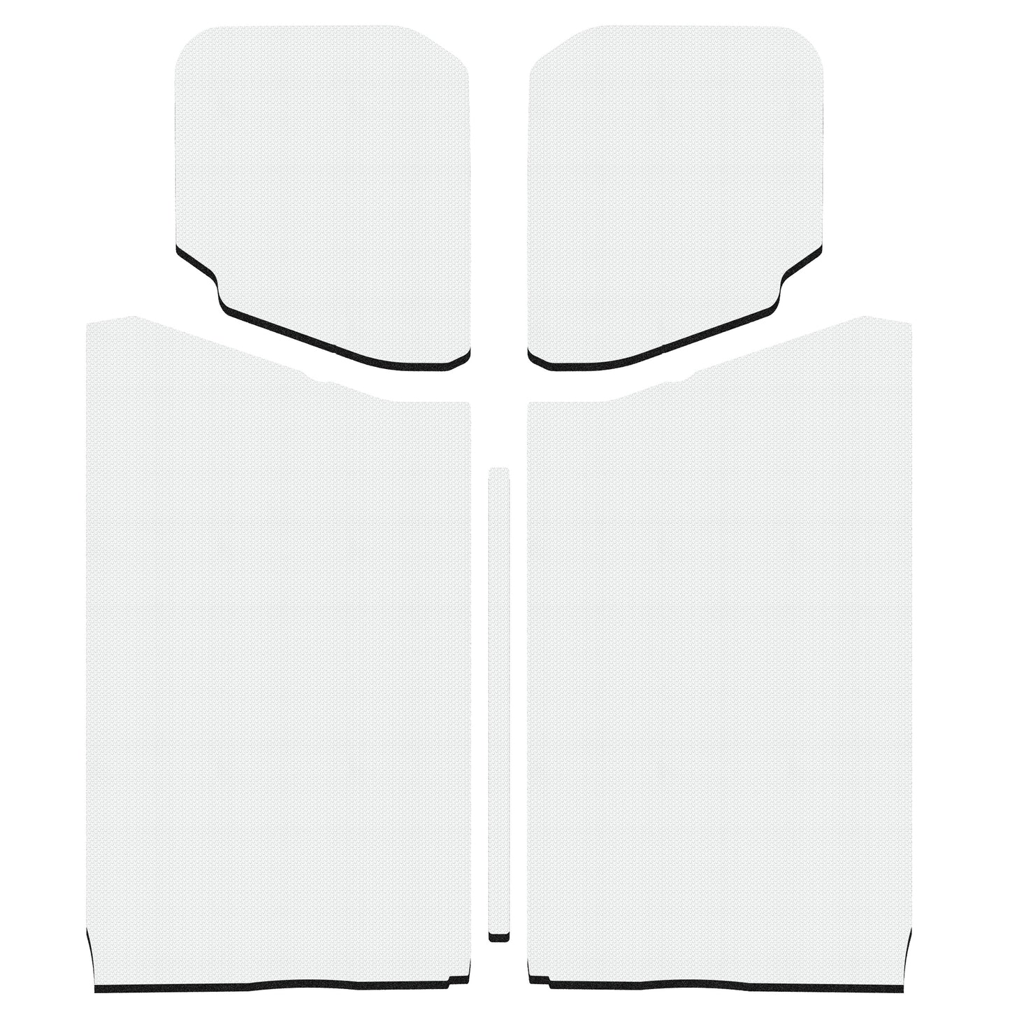 DEI 50190 Wrangler JL 2-Door White Original Finish Headliner Only 050190