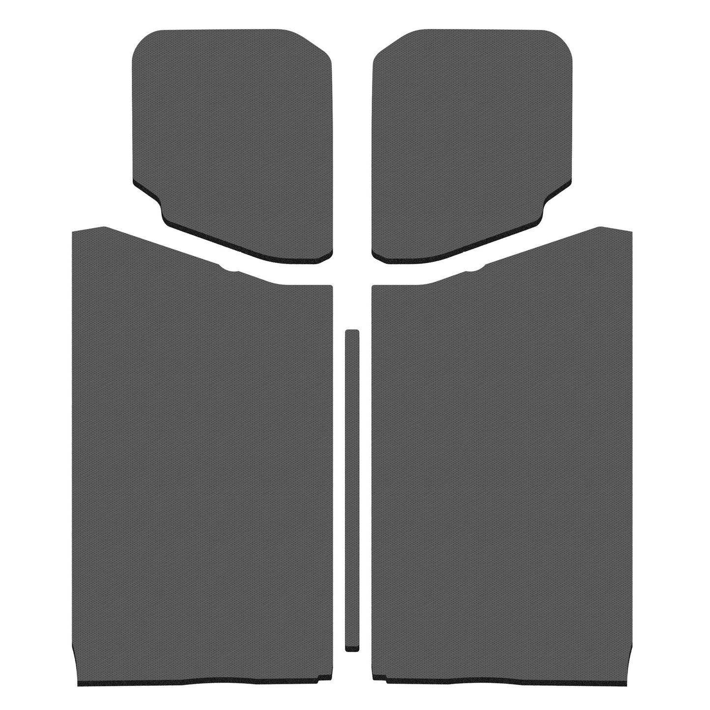 DEI 50191 Wrangler JL 2-Door Gray Leather Look Headliner Only 050191