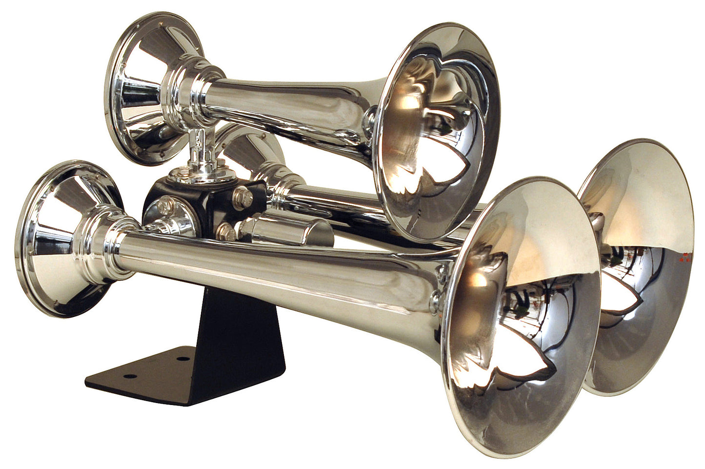 Kleinn Air Horns - 502 - Chrome Triple Train Horn