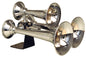 Kleinn Air Horns - 502 - Chrome Triple Train Horn