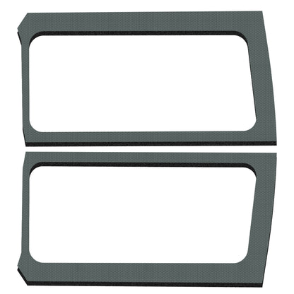 DEI 50269 Wrangler JL 2-Door Gray Original Finish Rear Side Window Only 050269