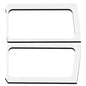 DEI 50270 Wrangler JL 2-Door White Original Finish Rear Side Window Only 050270