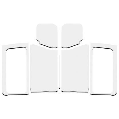 DEI 50281 Wrangler JL 2-Door White Original Finish Complete Headliner Kit 050281
