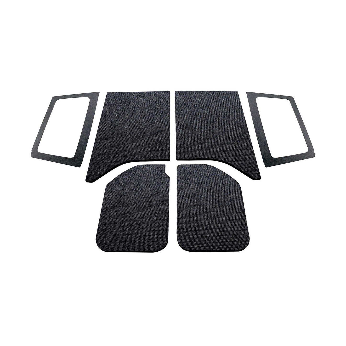 DEI 50285 '11-'18 Wrangler JK 2-Door Black Original Finish Complete Headliner Kit 050285