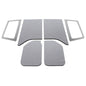 DEI 50286 '11-'18 Wrangler JK 2-Door Gray Original Finish Complete Headliner Kit 050286