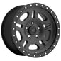 La Paz Satin Black 16x8 5x4.5 4.5BS Offset 0mm Cap P/N 502932700