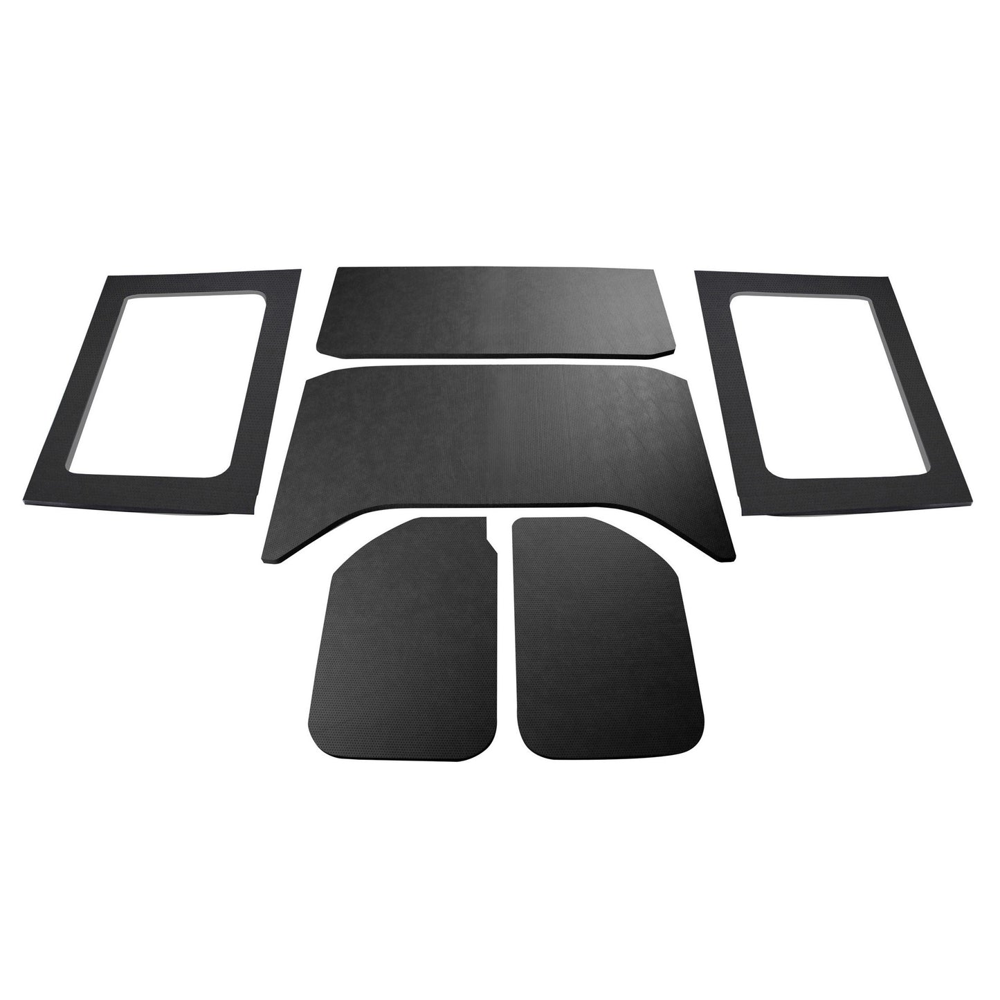 DEI 50293 '11-'18 Wrangler JK 4-Door Black Leather Look Complete Headliner Kit 050293