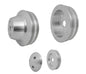 Small Block Chevy Corvette Pulley Kit - V-Belt - '71-82