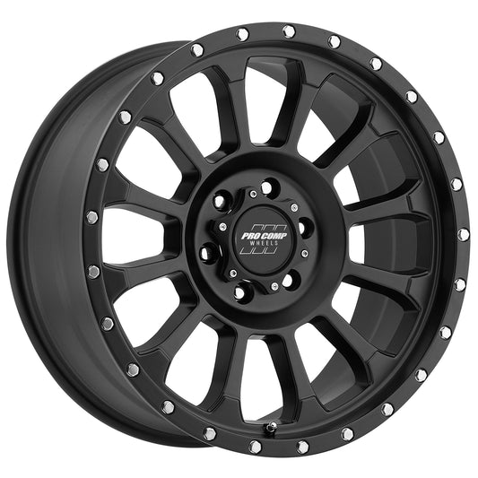 Rockwell Satin Black 18x9 6x135 5BS Offset 0mm Cap P/N 503442500