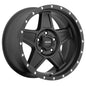 Predator Satin Black 18x9 5x5 5BS Offset 0mm Cap P/N 503432700