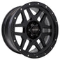 Phaser Satin Black 20x9 6x5.5 4.5BS Offset -12mm Cap P/N 5041635000