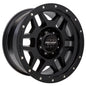 Phaser Satin Black 18x9 8x170 5BS Offset 0mm Cap P/N 5041867000