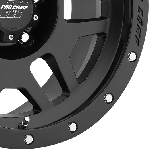 Phaser Satin Black 18x9 5x5 5BS Offset 0mm Cap P/N 5041550000