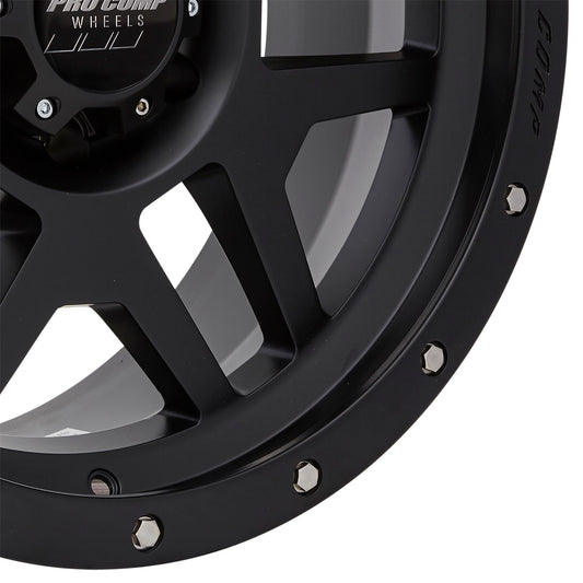 Phaser Satin Black 18x9 6x5.5 5BS Offset 0mm Cap P/N 5041635000
