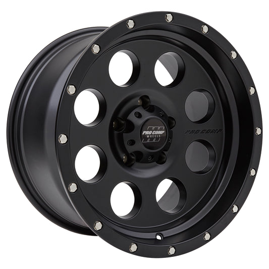 Proxy Satin Black 17x9 5x5 4.75BS Offset -6mm Cap P/N 50432700