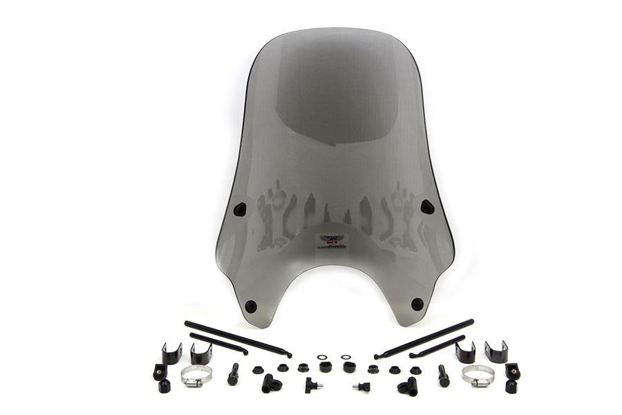 Windshield Poly Lt Gray High - N25001