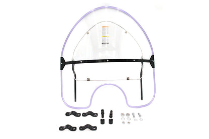 National Cycle Spring Fork Windshield Clear - N2200