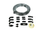 FiTech - Go Fuel AN-6 Black Stainless Steel 40 Ft Hose Kit With Filter