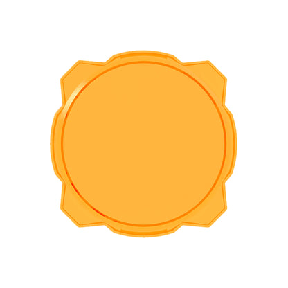 KC Hilites 6 In Pro6 Gravity LED - Light Shield - Amber