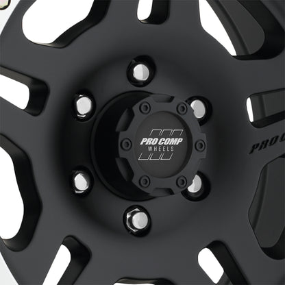 La Paz Satin Black Machined 17x8.5 6x5.5 4.75BS Offset 0mm Cap P/N 502942500