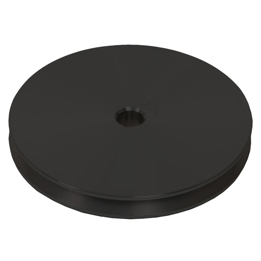 Chevy Power Steering Pulley - Keyway - Black