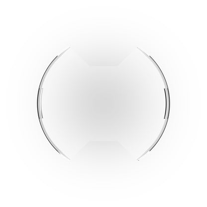 SlimLite 8 In. LED - Light Shield - Clear